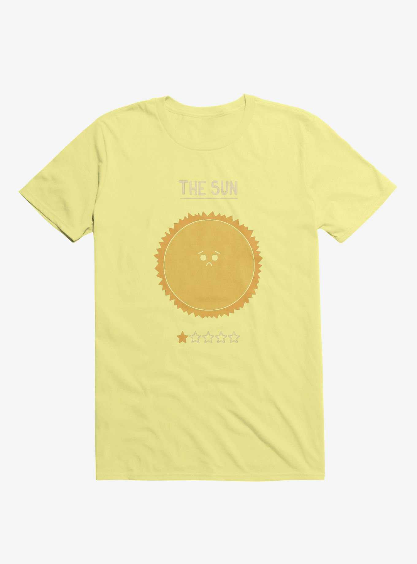 The Sun One Star Rating Corn Silk Yellow T-Shirt, , hi-res