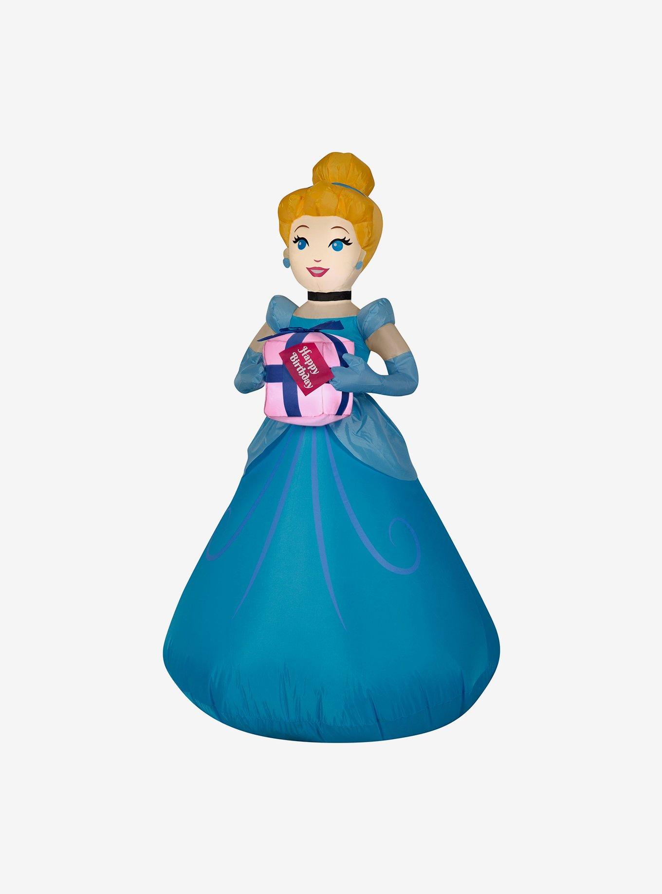 Disney Cinderella Birthday Present Inflatable Décor, , hi-res