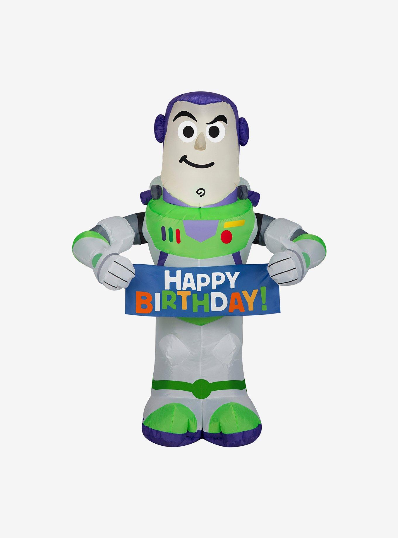 Disney Pixar Buzz Lightyear Birthday Inflatable Décor, , hi-res