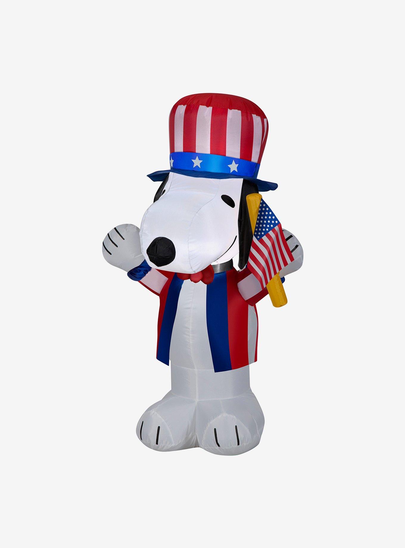 Peanuts Patriotic Snoopy Peanuts Airblown, , hi-res