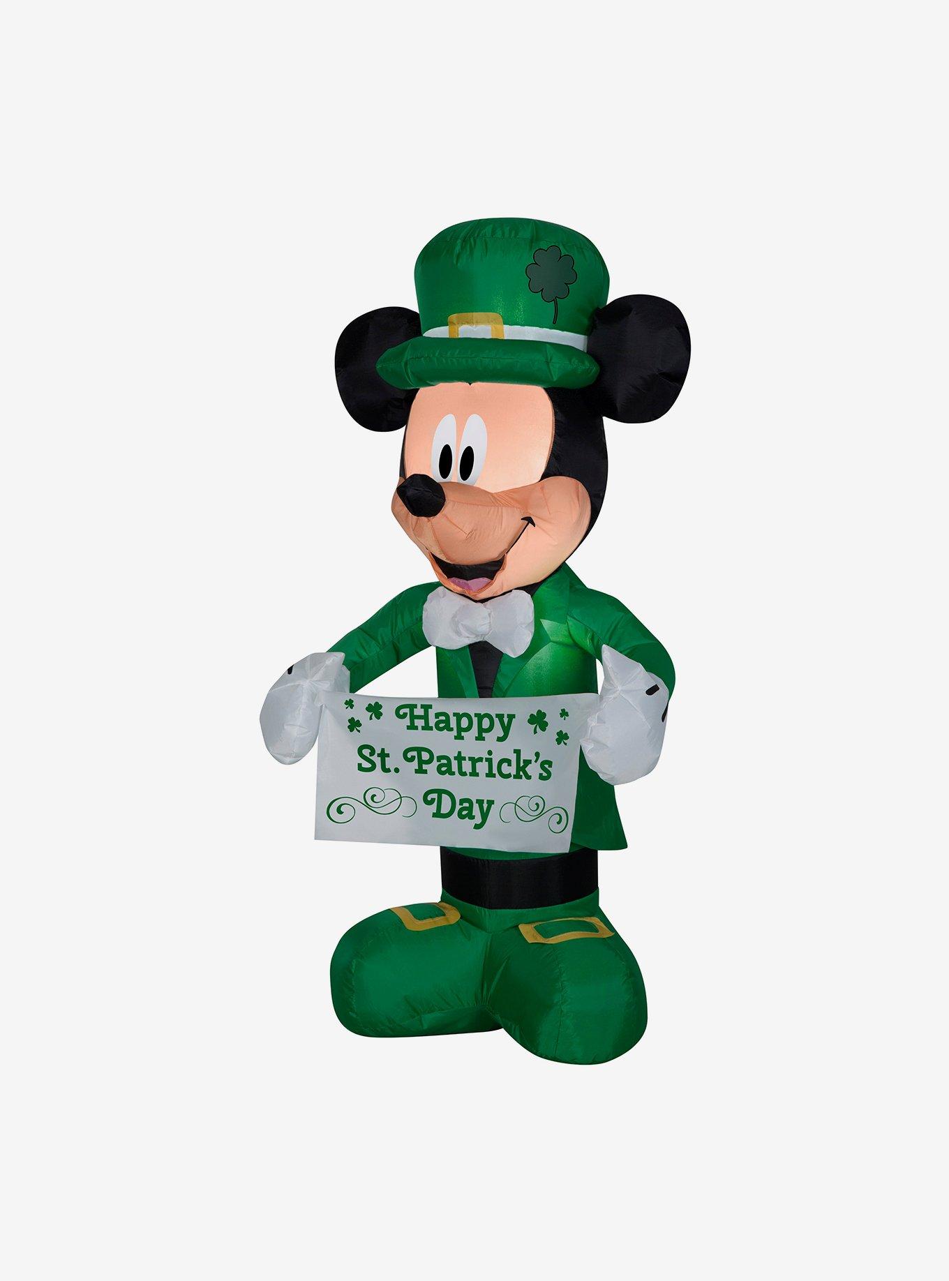 Disney Mickey Mouse St. Patricks Day Airblown, , hi-res