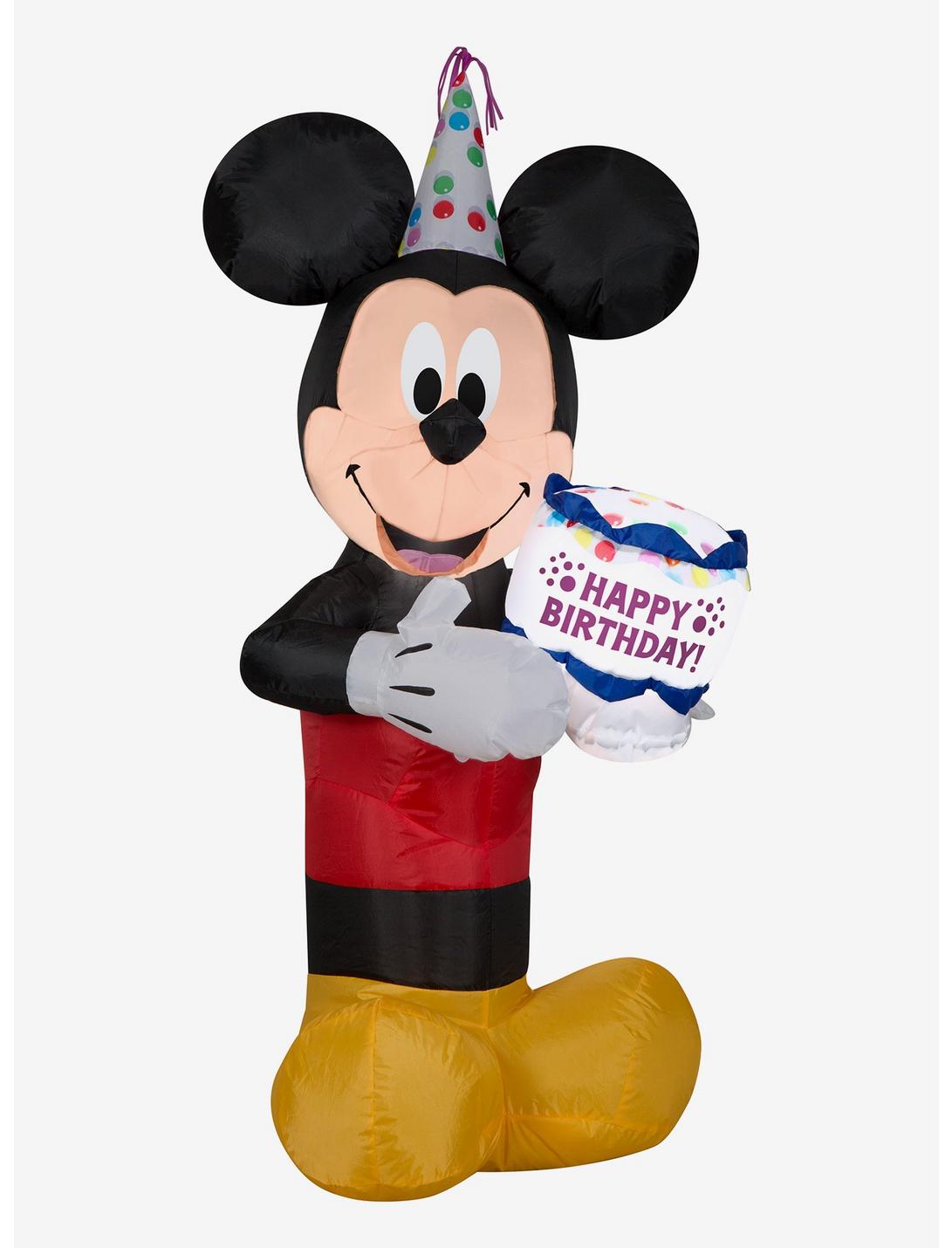 Disney Mickey Mouse Birthday Cake Inflatable Décor, , hi-res