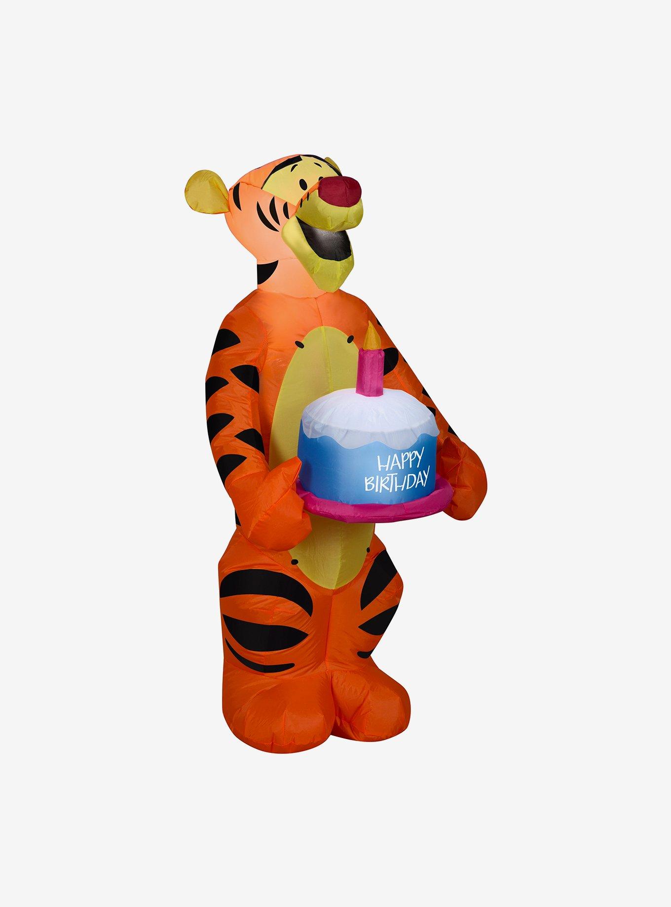 Disney Winnie The Pooh Tigger Birthday Cake Inflatable D&eacute;cor, , hi-res