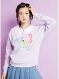 Disney Alice In Wonderland Lace Collar Girls Sweater, MULTI, hi-res