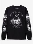 Dead Of Night Symbols Long-Sleeve T-Shirt, BLACK, hi-res