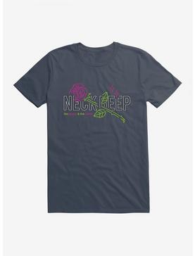Neck Deep Neon Rose T-Shirt, , hi-res