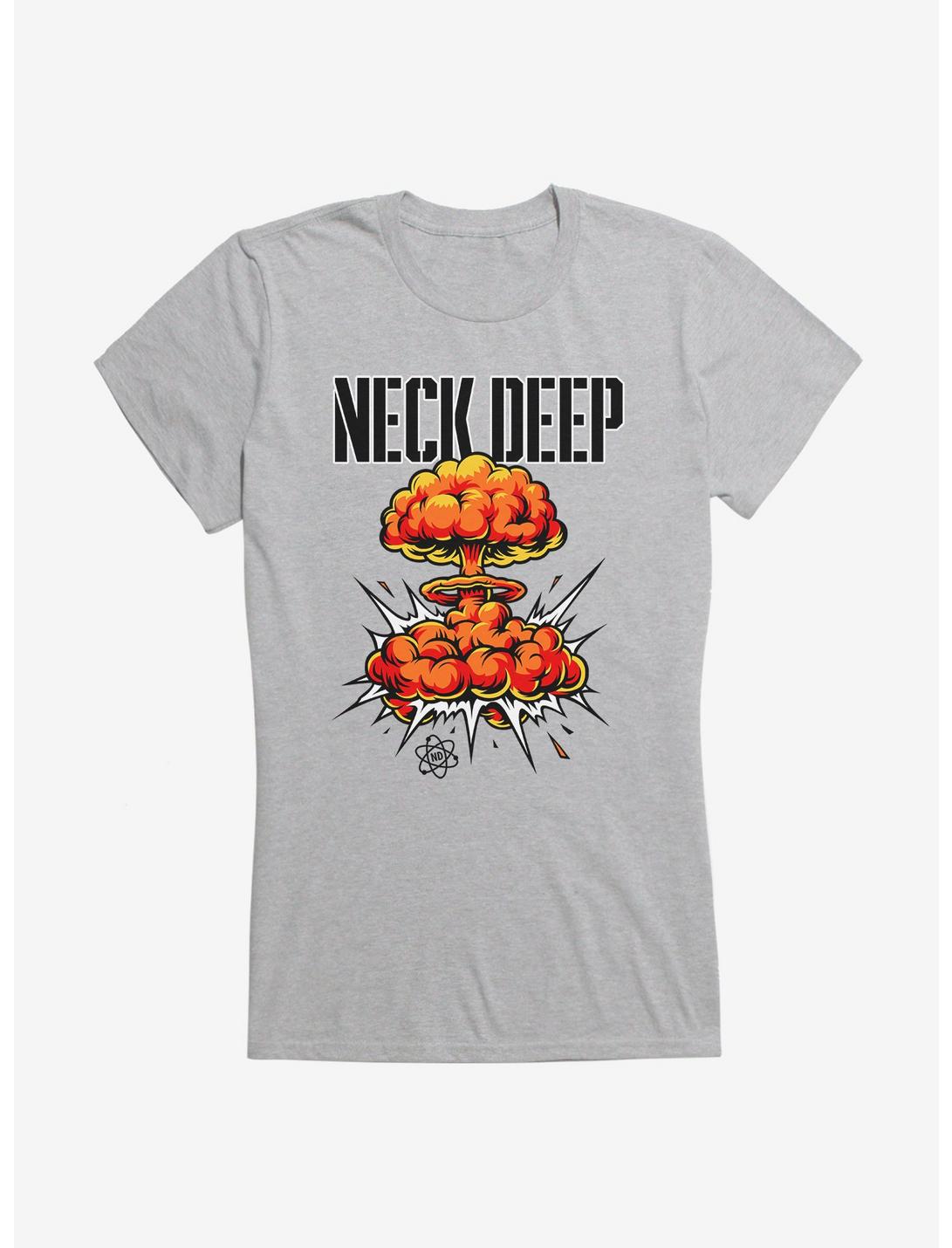 Neck Deep Bomb Cloud Girls T-Shirt, , hi-res