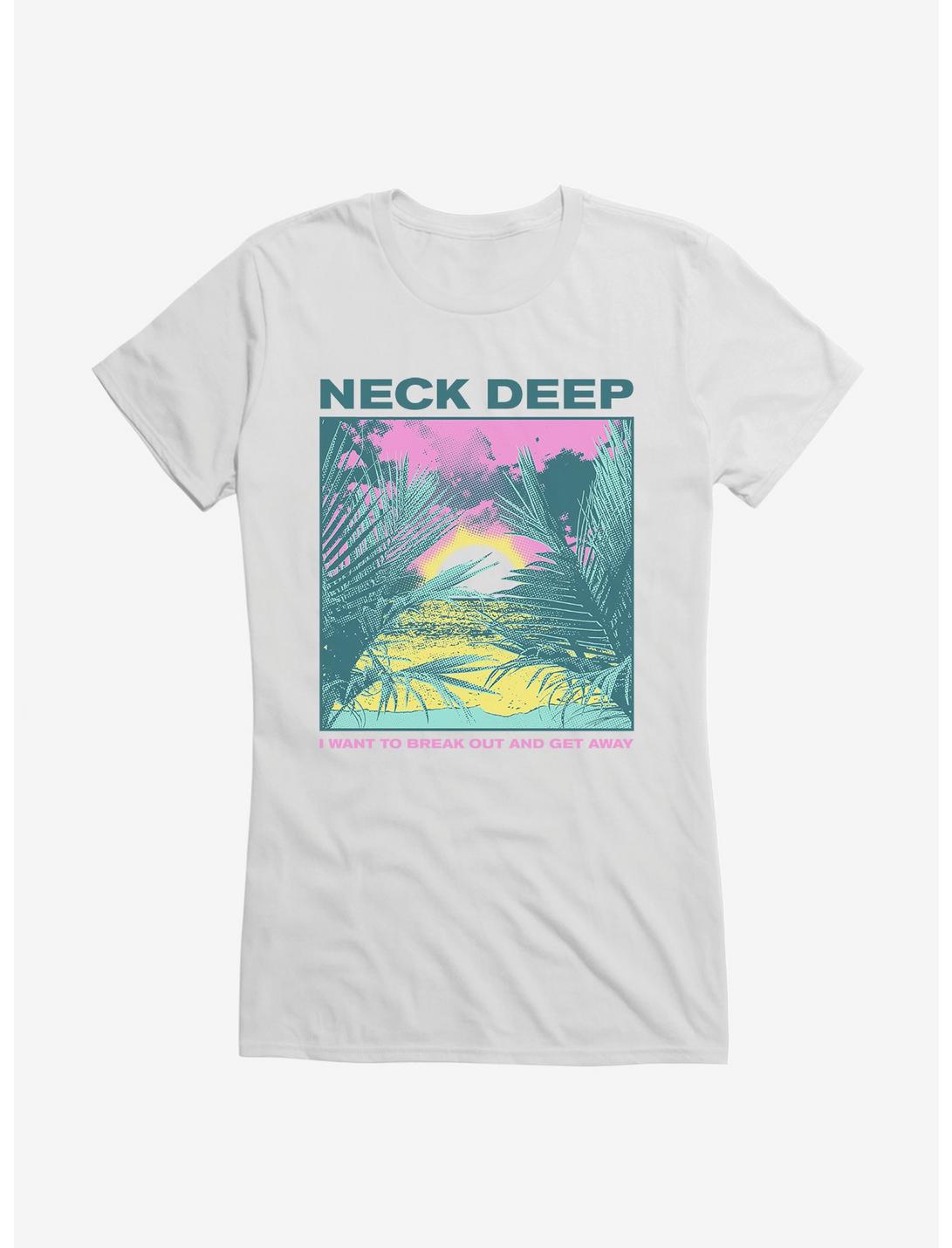 Neck Deep I Want To Break Out And Get Away Girls T-Shirt, , hi-res