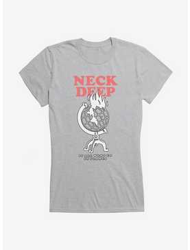 Neck Deep It All Went Up In Flames Girls T-Shirt, , hi-res