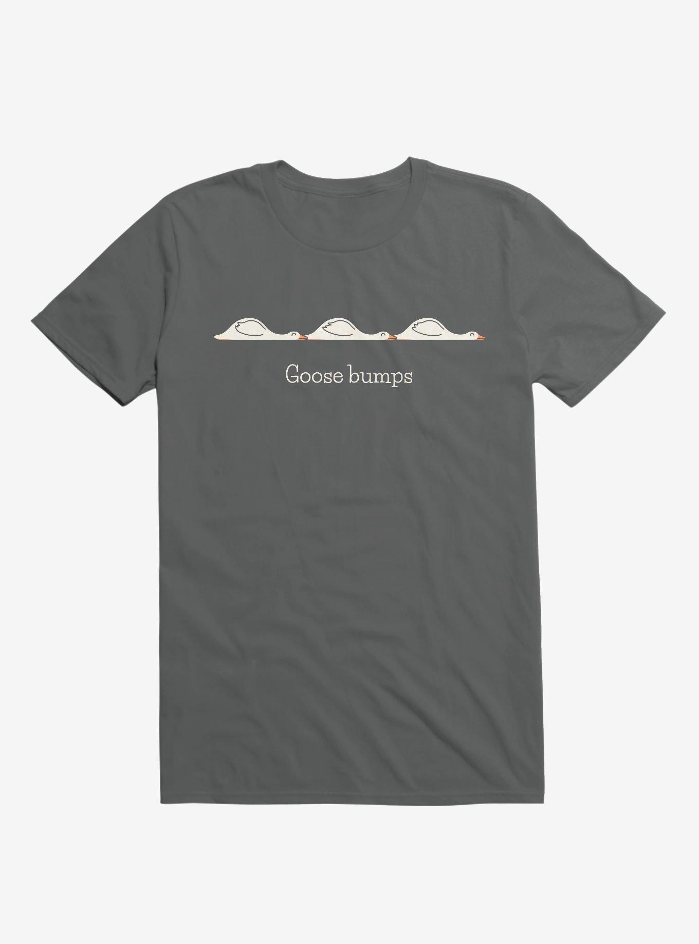 Goose Bumps Charcoal Grey T-Shirt, , hi-res