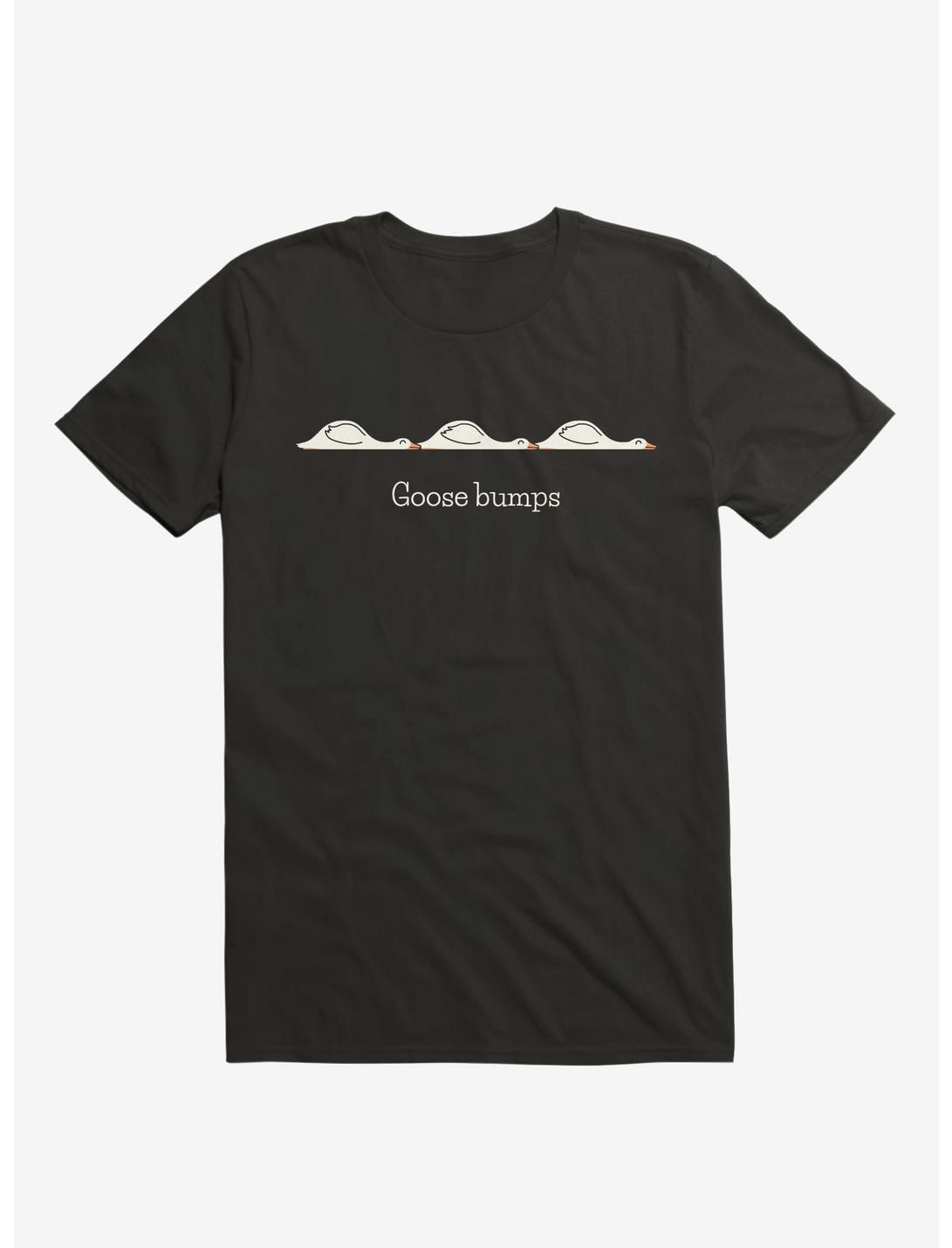 Goose Bumps Black T-Shirt, BLACK, hi-res