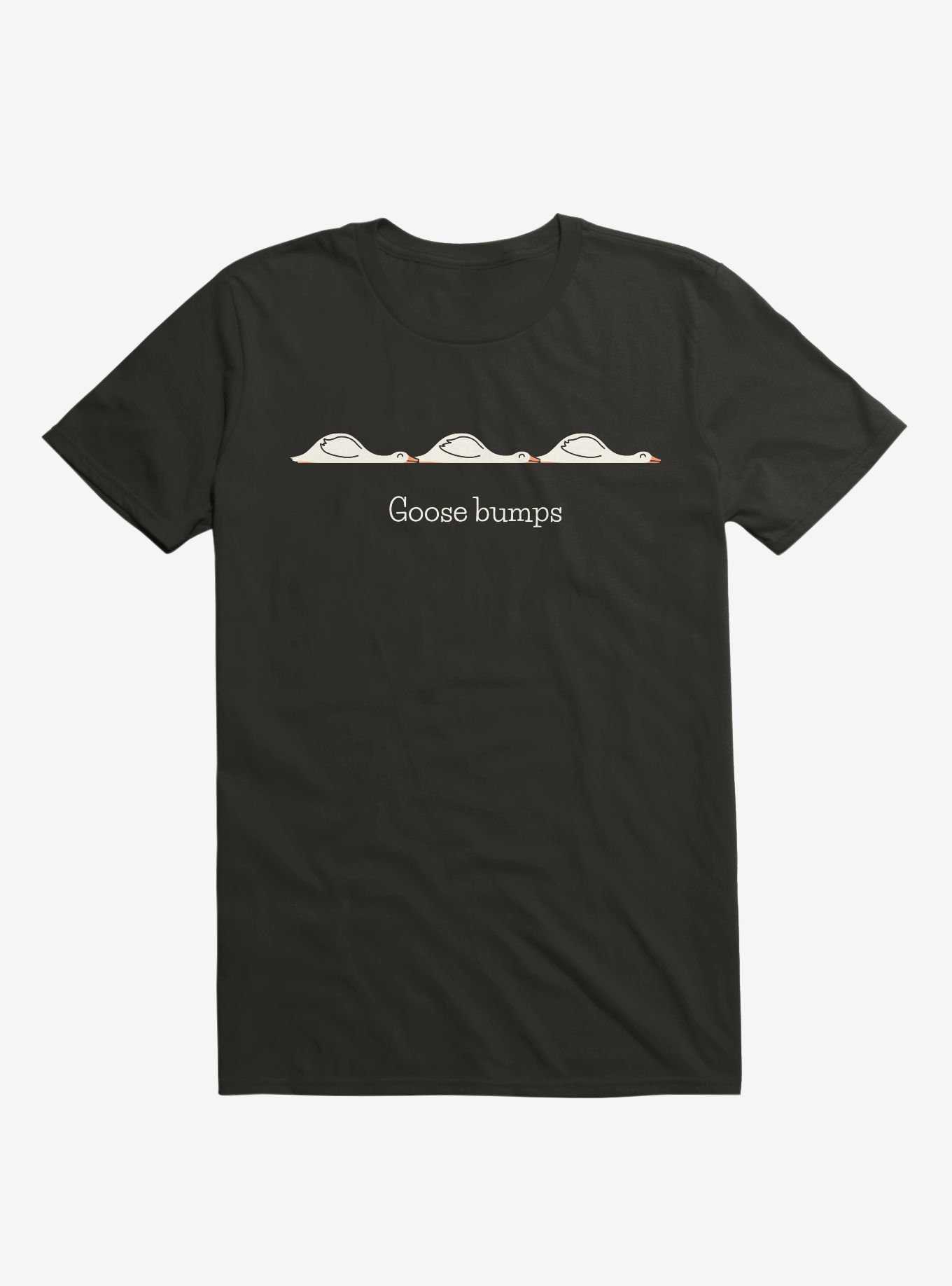 Goose Bumps Black T-Shirt, , hi-res