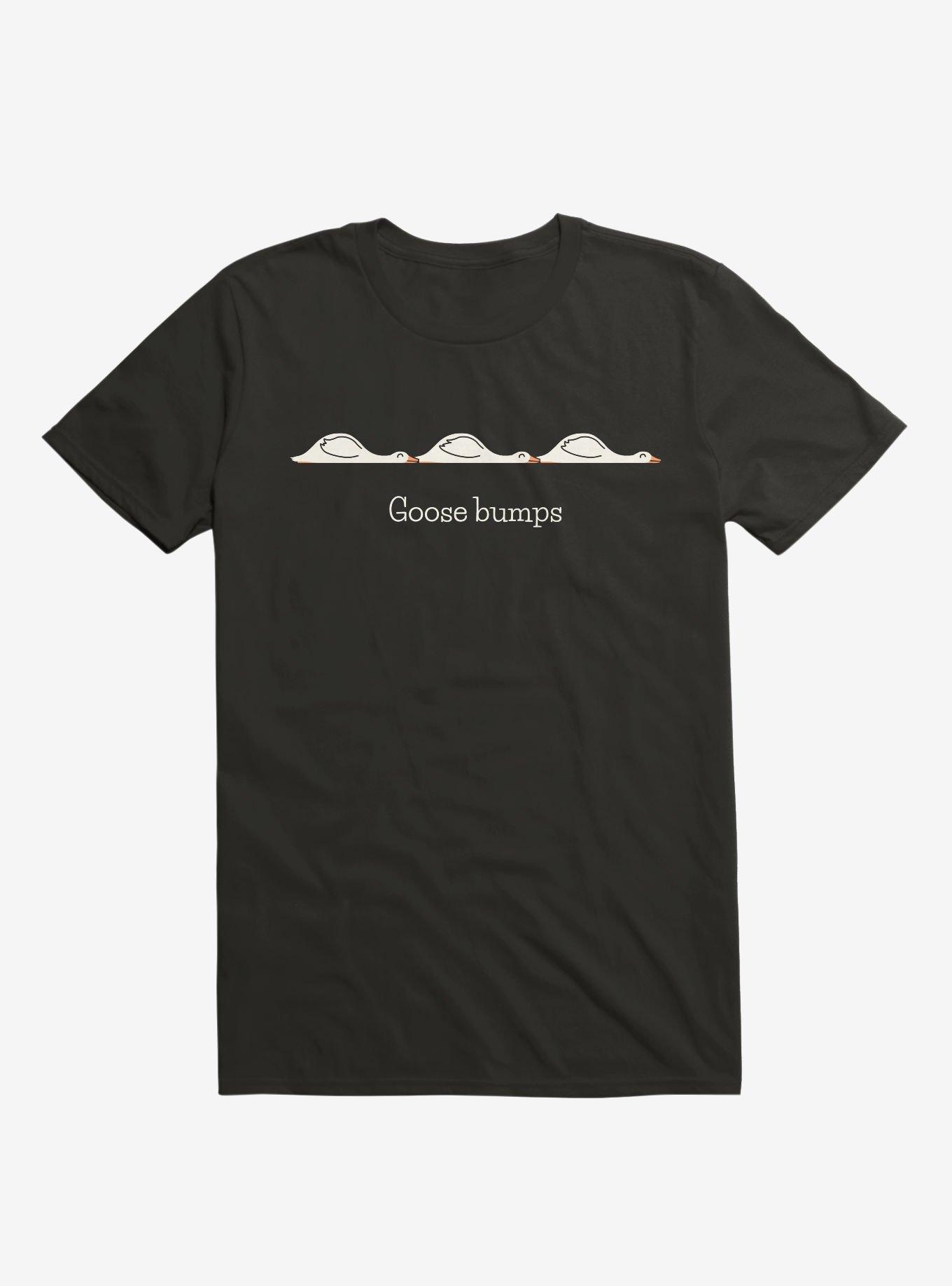 Goose Bumps Black T-Shirt, , hi-res