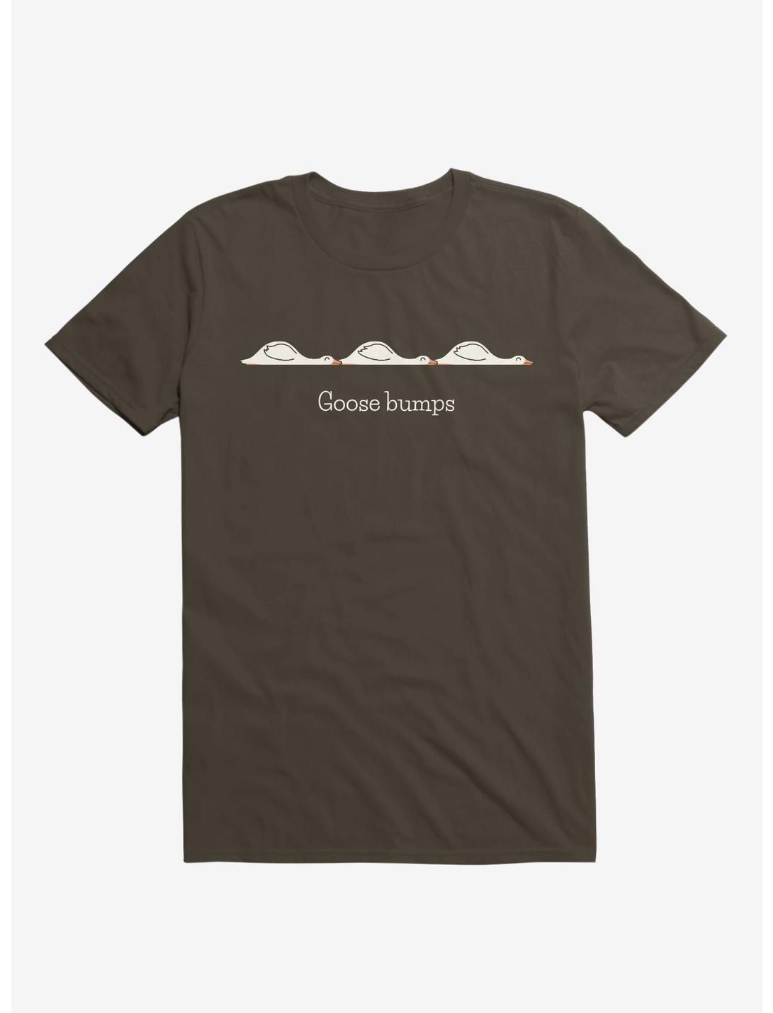 Goose Bumps Brown T-Shirt, BROWN, hi-res