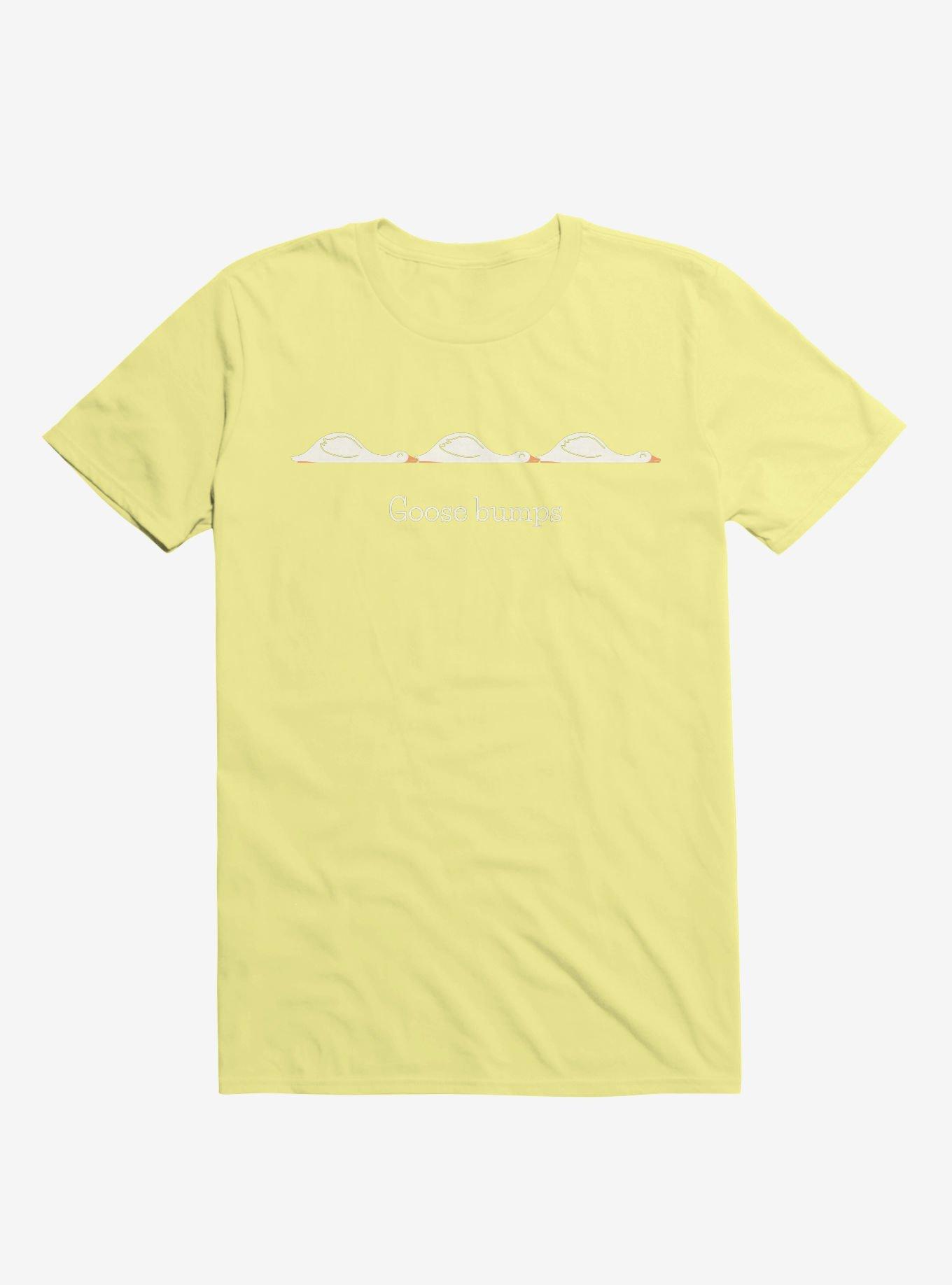 Goose Bumps Corn Silk Yellow T-Shirt, , hi-res