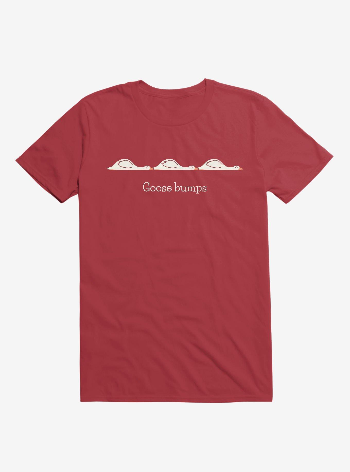 Goose Bumps Red T-Shirt, , hi-res