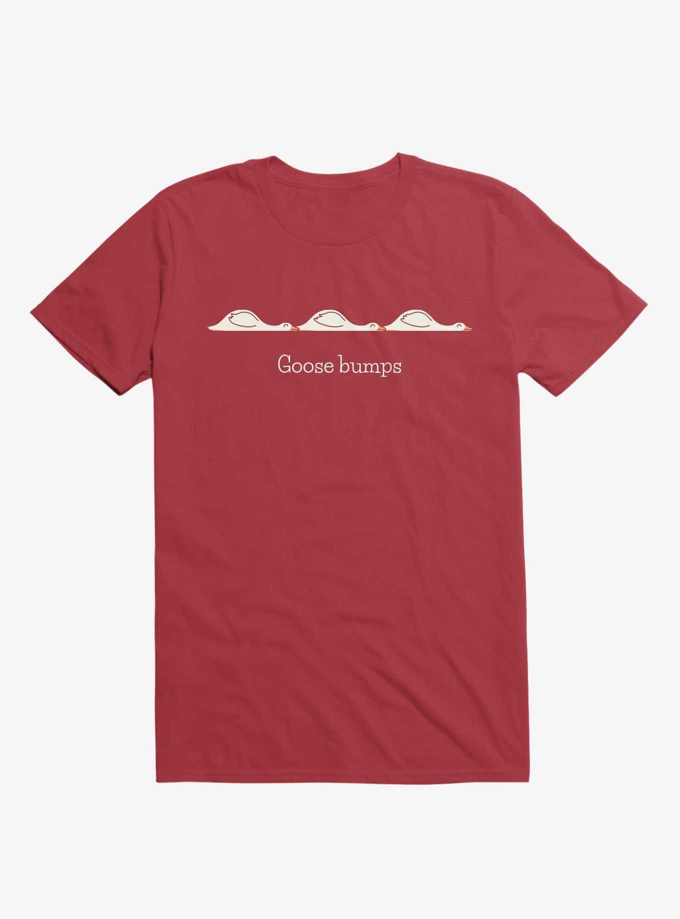 Goose Bumps Red T-Shirt, , hi-res
