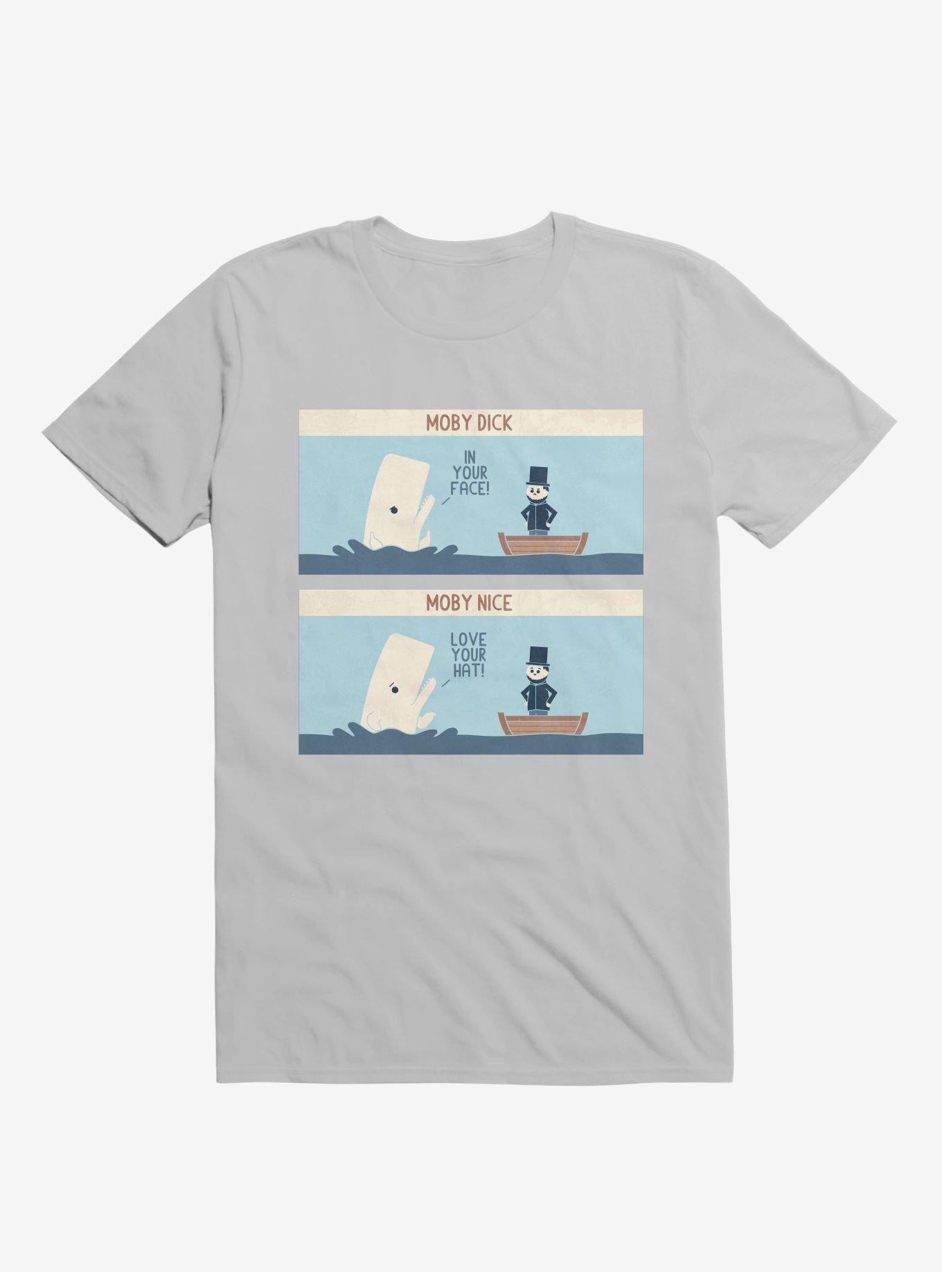 Moby Dick Moby Nice Ice Grey T-Shirt, , hi-res