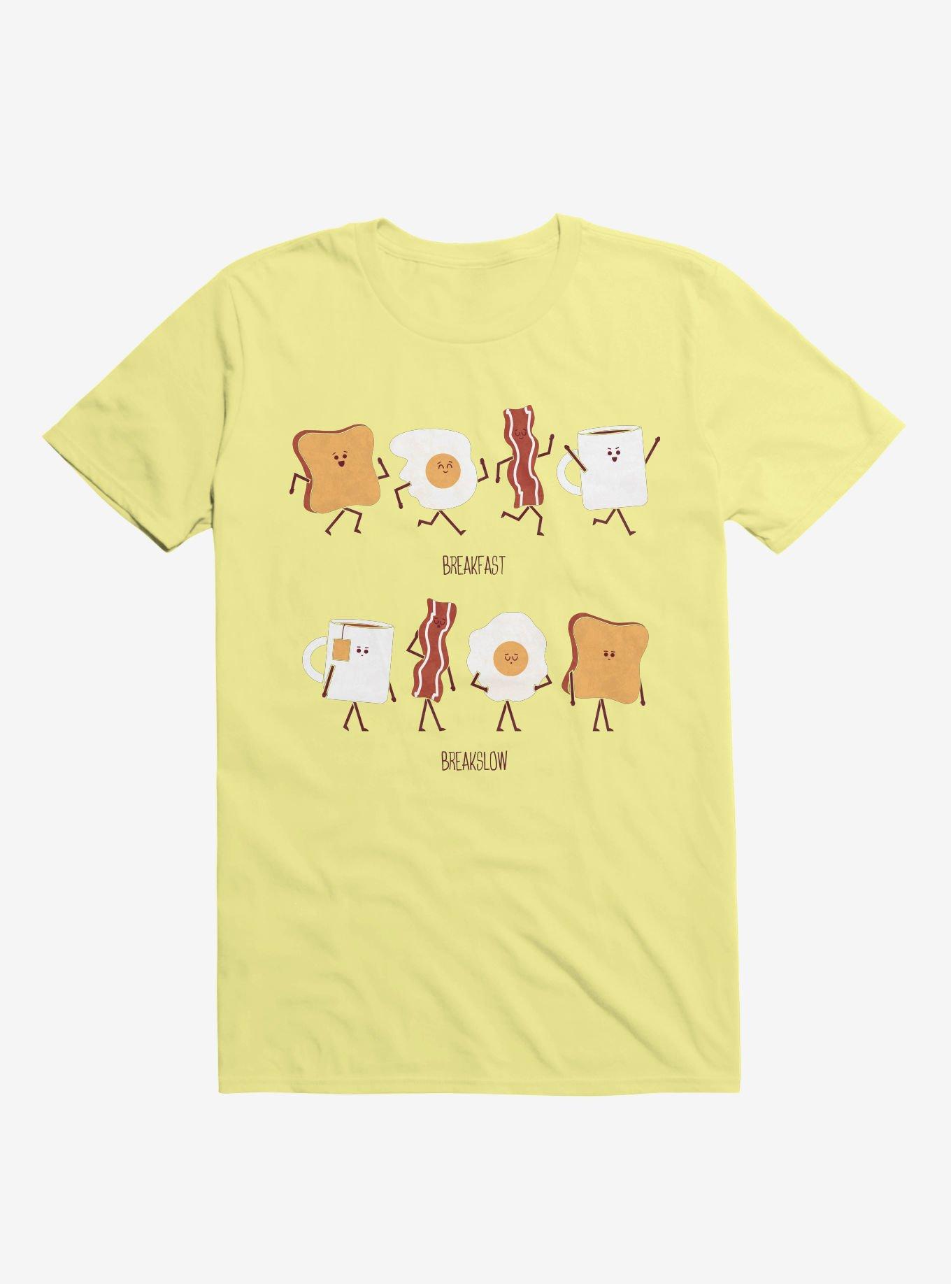 Opposites Breakfast Breakslow Corn Silk Yellow T-Shirt, CORN SILK, hi-res