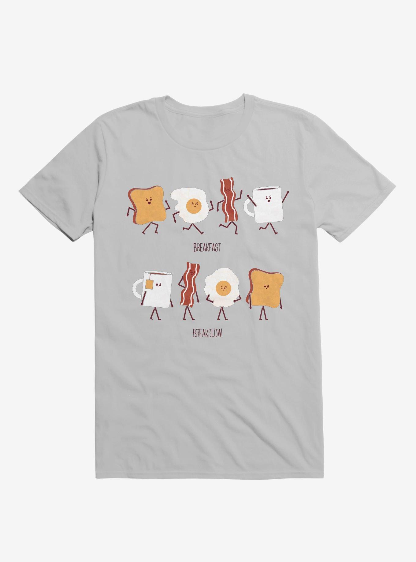 Opposites Breakfast Breakslow Ice Grey T-Shirt, , hi-res