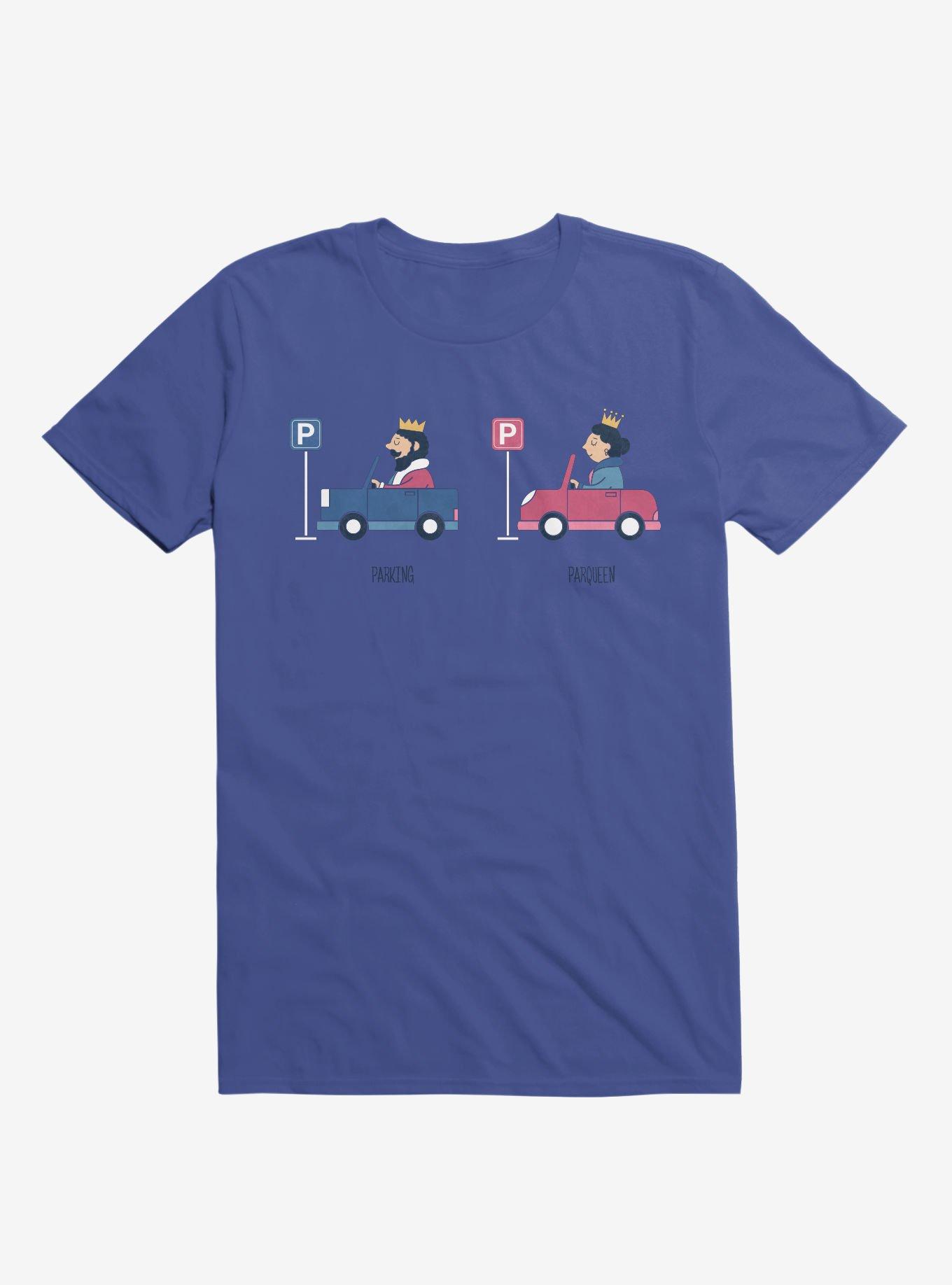 Opposites Parking Parkqueen Royal Blue T-Shirt, ROYAL, hi-res