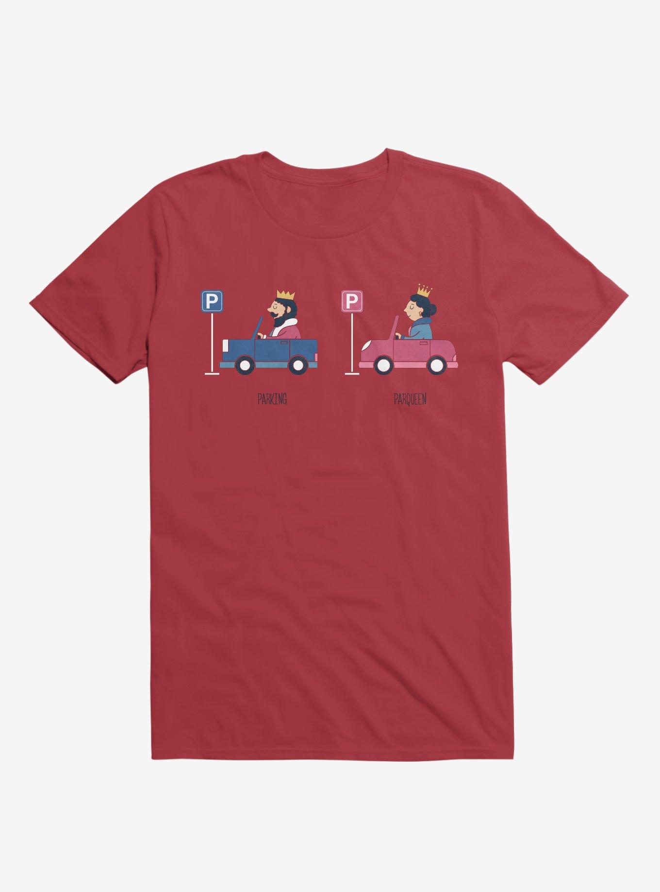 Opposites Parking Parkqueen Red T-Shirt, , hi-res