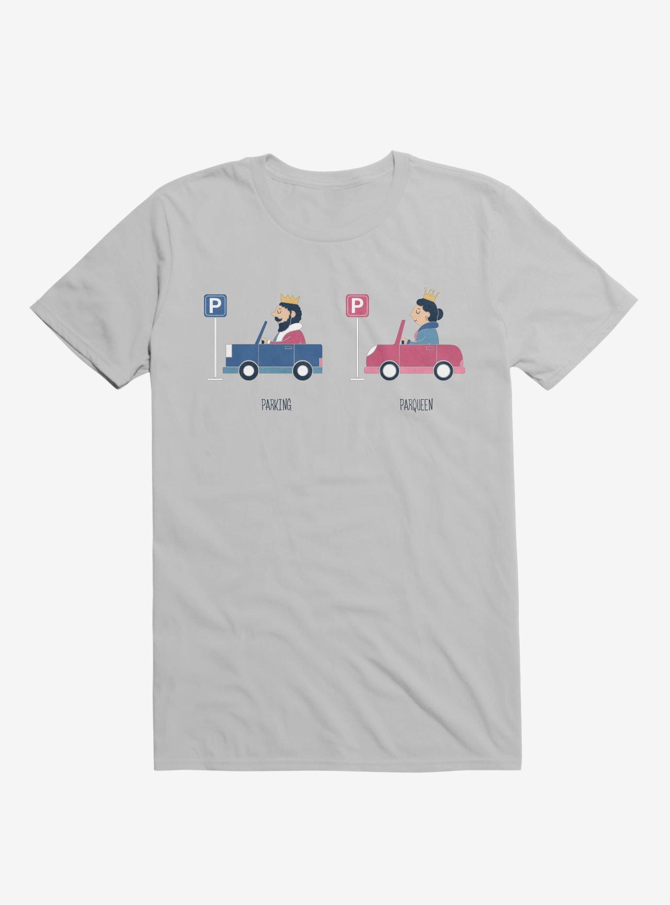 Opposites Parking Parkqueen Ice Grey T-Shirt, ICE GREY, hi-res
