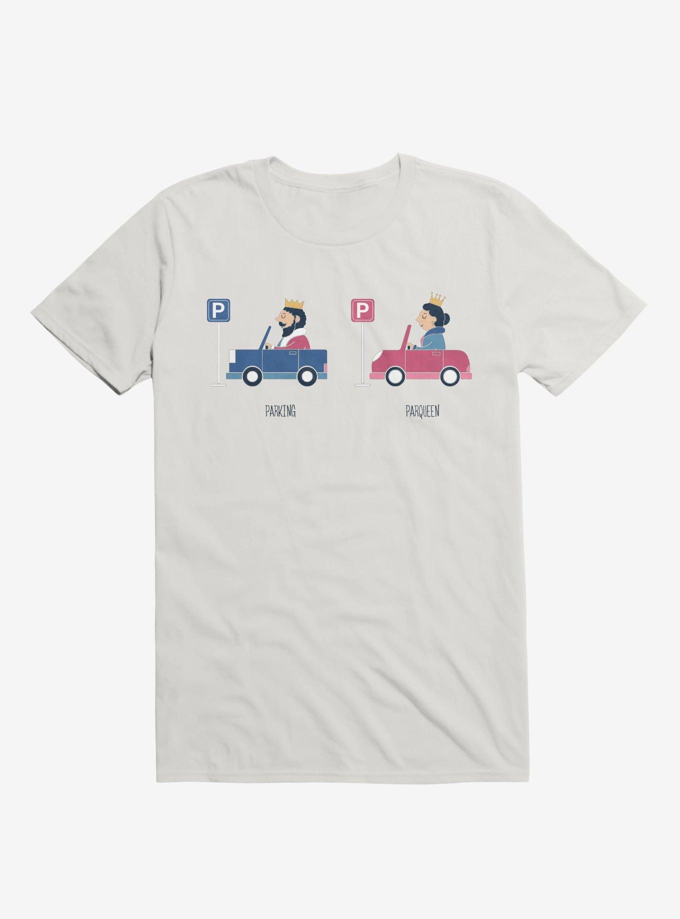 Opposites Parking Parkqueen White T-Shirt, WHITE, hi-res