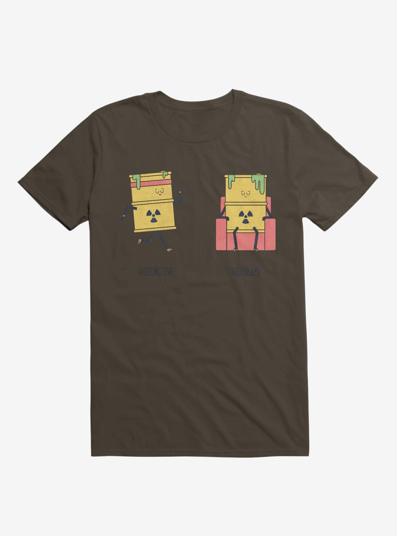 Opposites Radioactive Radiolazy Brown T-Shirt, BROWN, hi-res