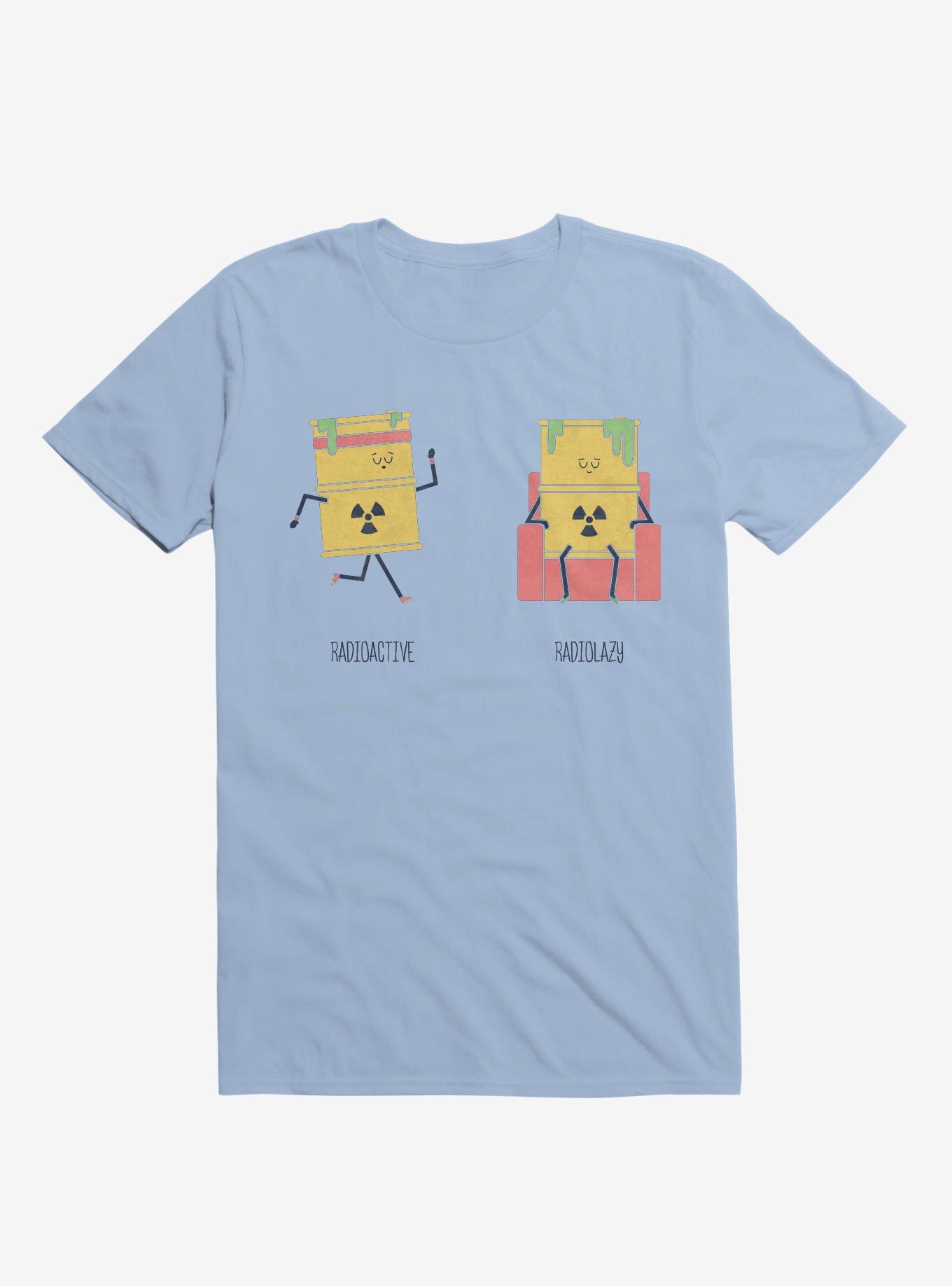 THRDLESS Opposites Radioactive Radiolazy Light Blue T-Shirt