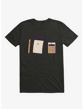 I Told You Math Was Scary Black T-Shirt, , hi-res