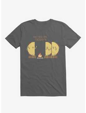 And Then Came... Tuesday!!! Taco Campfire Story Charcoal Grey T-Shirt, , hi-res