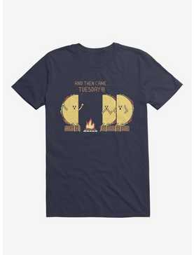 And Then Came... Tuesday!!! Taco Campfire Story Navy Blue T-Shirt, , hi-res