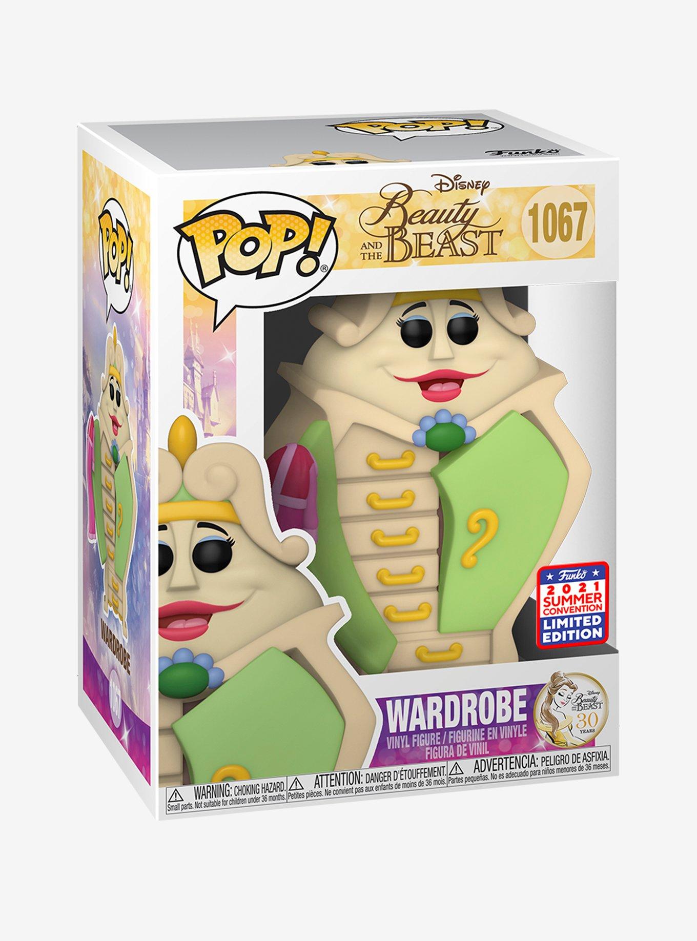 Funko Pop! Disney Beauty and the Beast Wardrobe Vinyl Figure BoxLunch