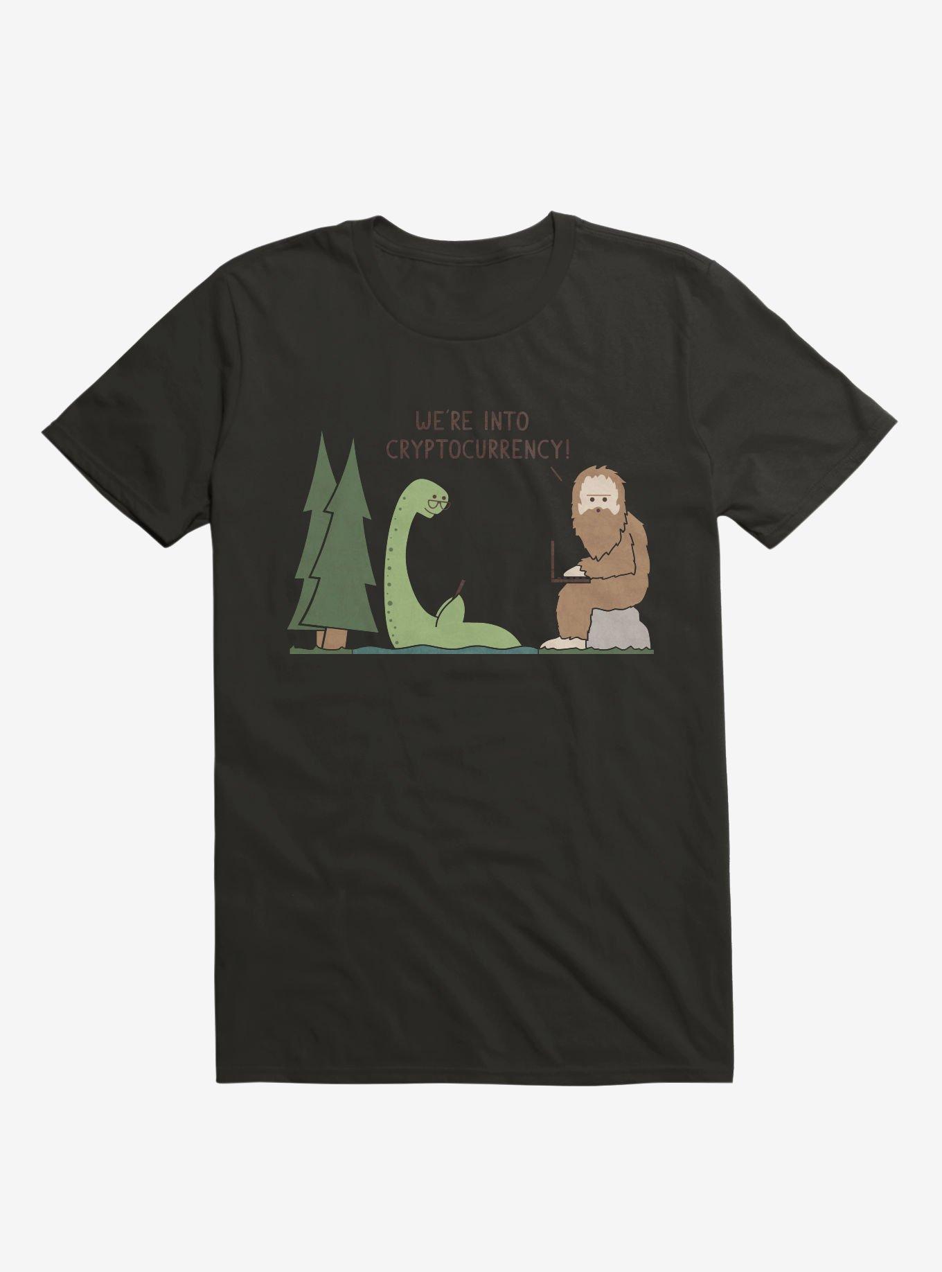 We're Into Cryptocurrency! Mythical Creatures T-Shirt