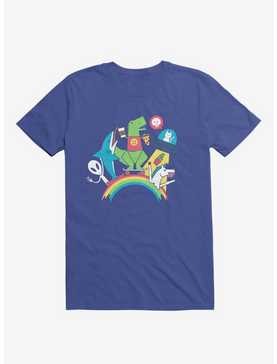 FTW Rainbow Party Royal Blue T-Shirt, , hi-res