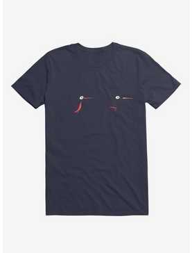 Know Your Birds A Hummingbird Or Ninja Bird Navy Blue T-Shirt, , hi-res