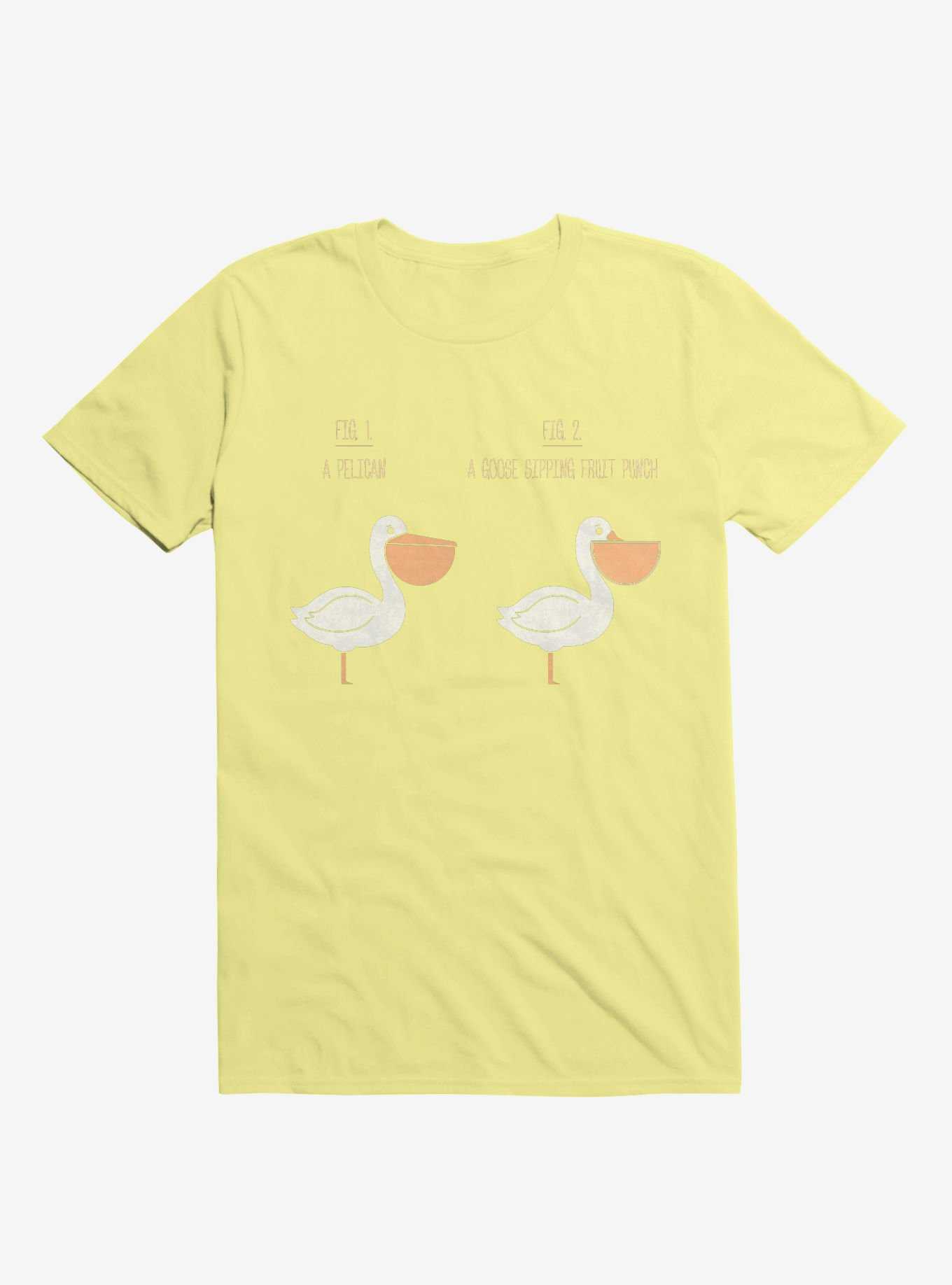 Know Your Birds A Pelican Or A Goose Corn Silk Yellow T-Shirt, , hi-res