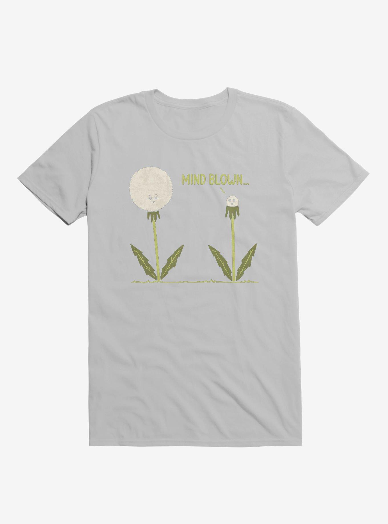 Mind Blown... Dandelion Ice Grey T-Shirt, , hi-res