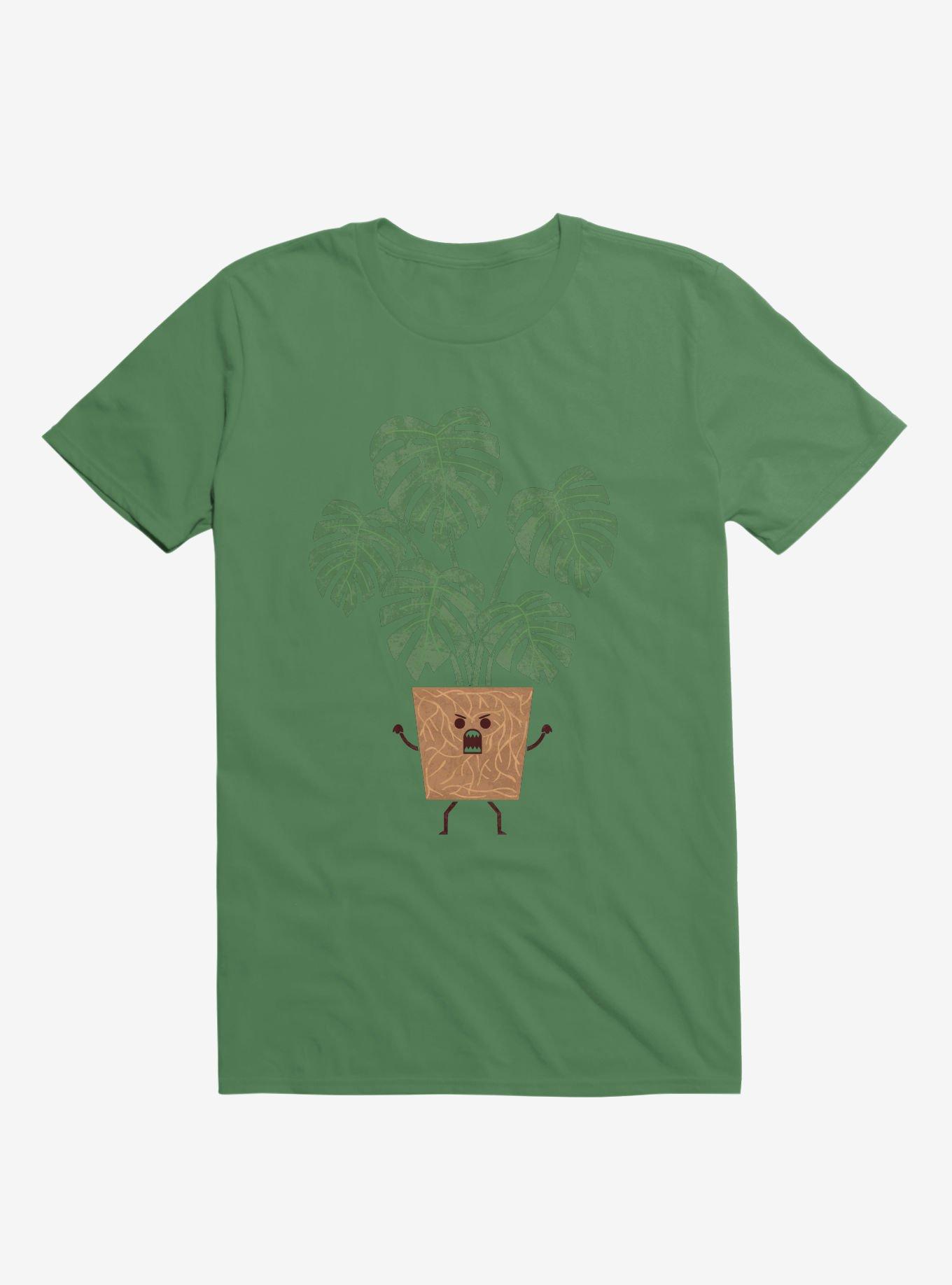 Monstera House Plant Irish Green T-Shirt, , hi-res