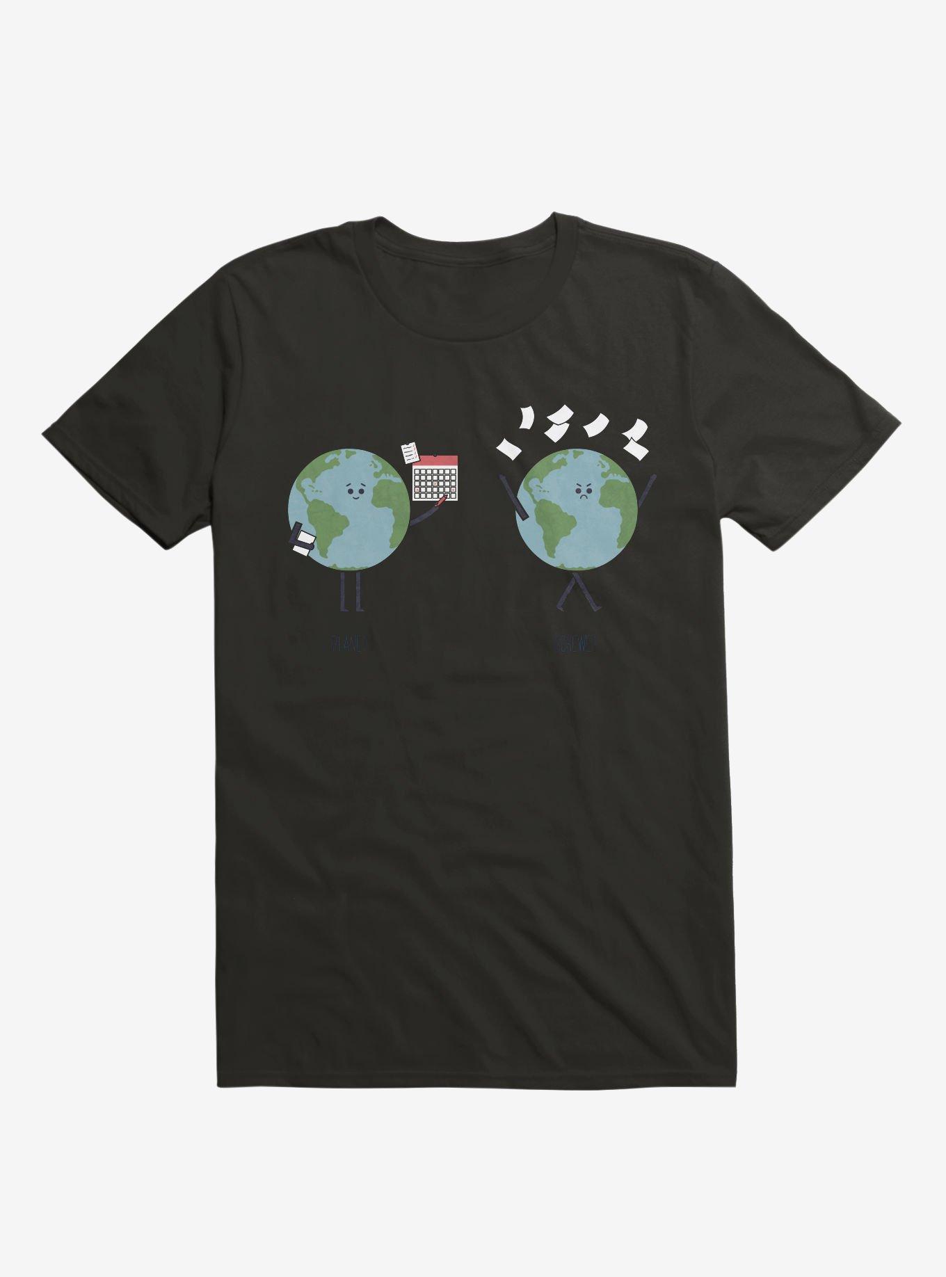 Opposites Planet Screwet Black T-Shirt, BLACK, hi-res