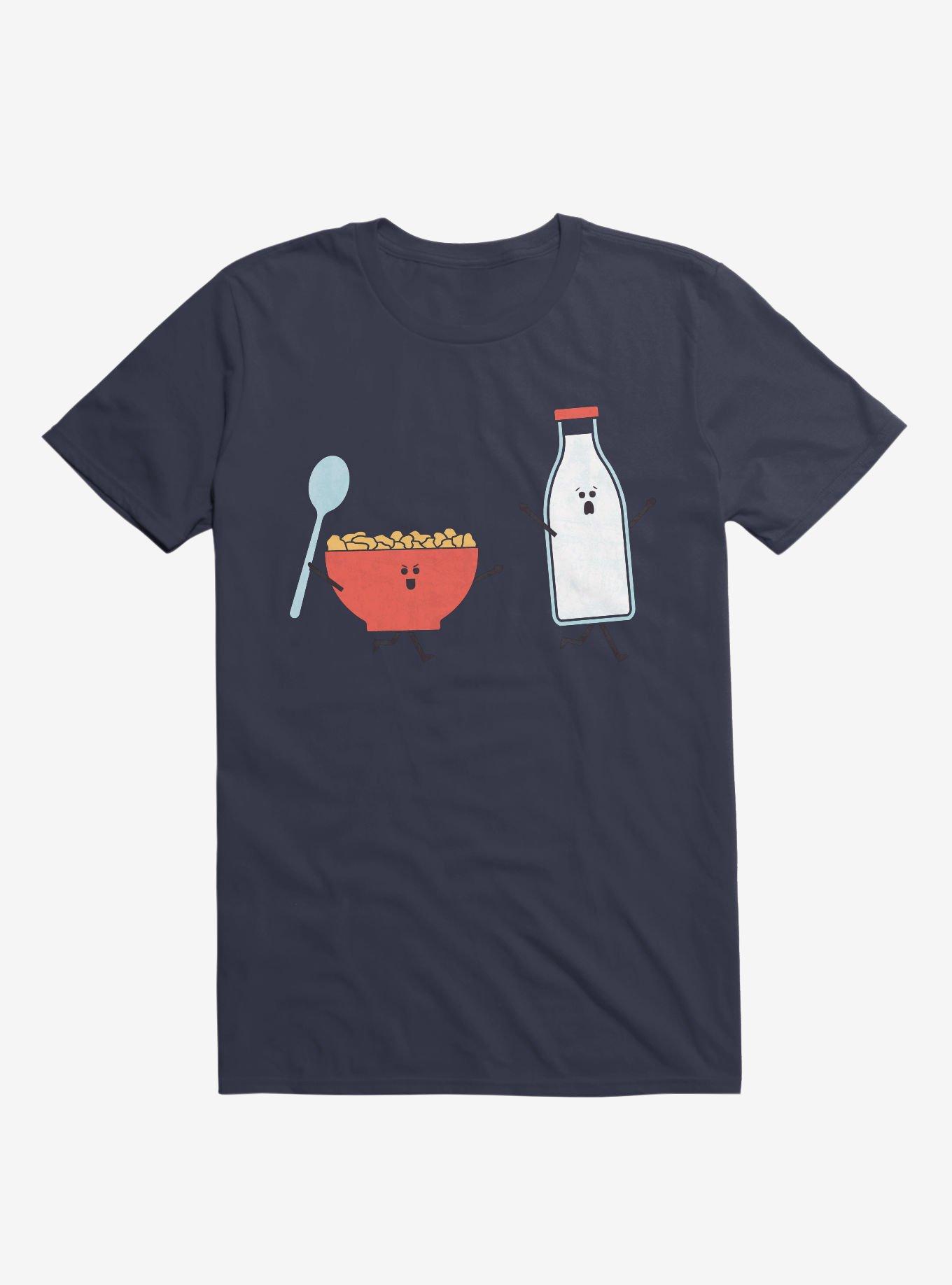 Cereal Killer Navy Blue T-Shirt, NAVY, hi-res