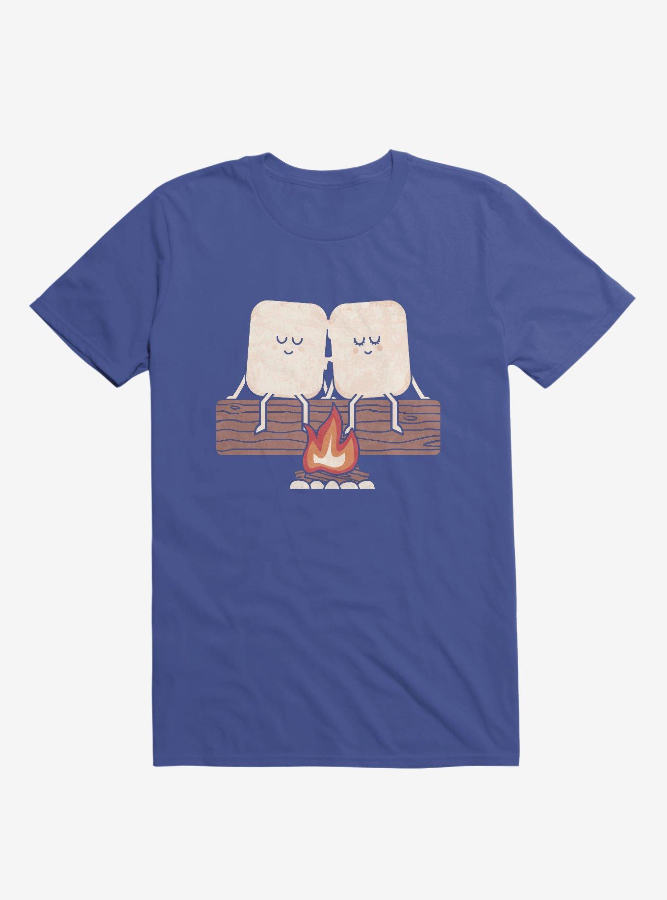 I Melt With You Marshmallows Royal Blue T-Shirt, , hi-res
