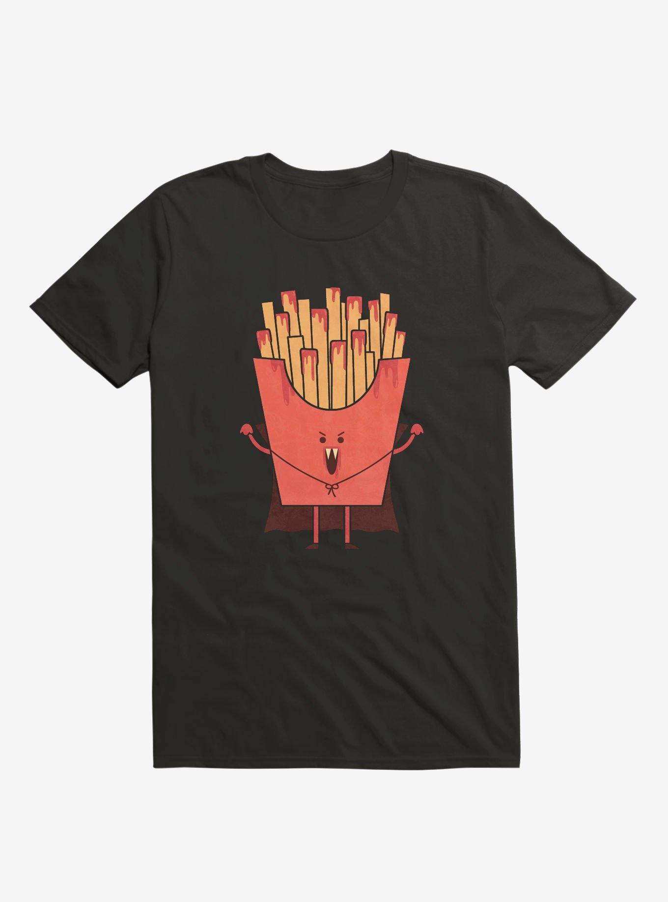 Nospotatu Vampire Fries Black T-Shirt