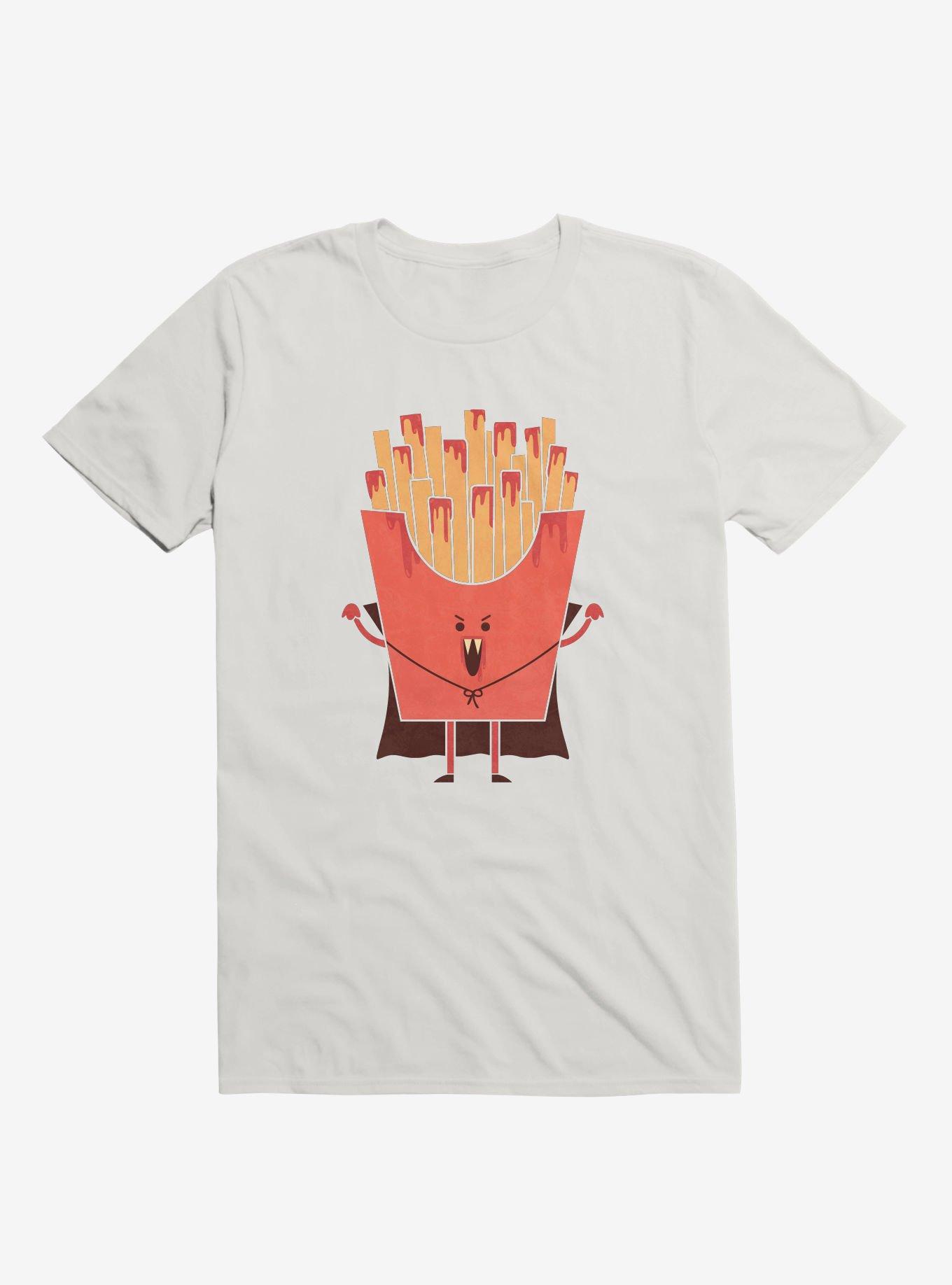 Nospotatu Vampire Fries White T-Shirt