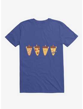 Pizza Slice Party Royal Blue T-Shirt, , hi-res