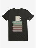 Top Of The World Cup On Books Black T-Shirt, BLACK, hi-res