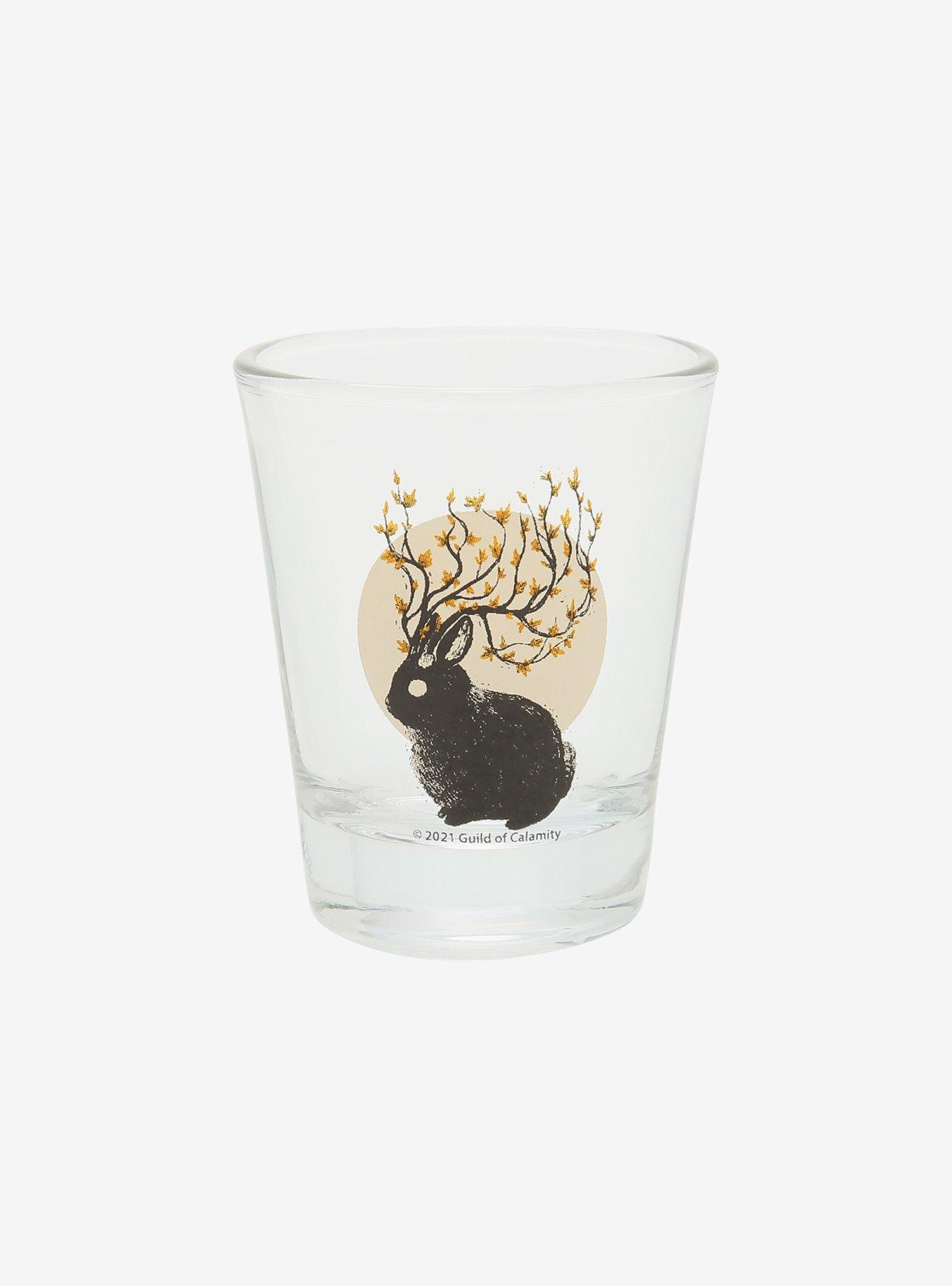 Rabbit Antlers Mini Glass By Guild Of Calamity