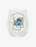 Disney Lilo & Stitch Aloha Paradise Stemless Glass, , hi-res