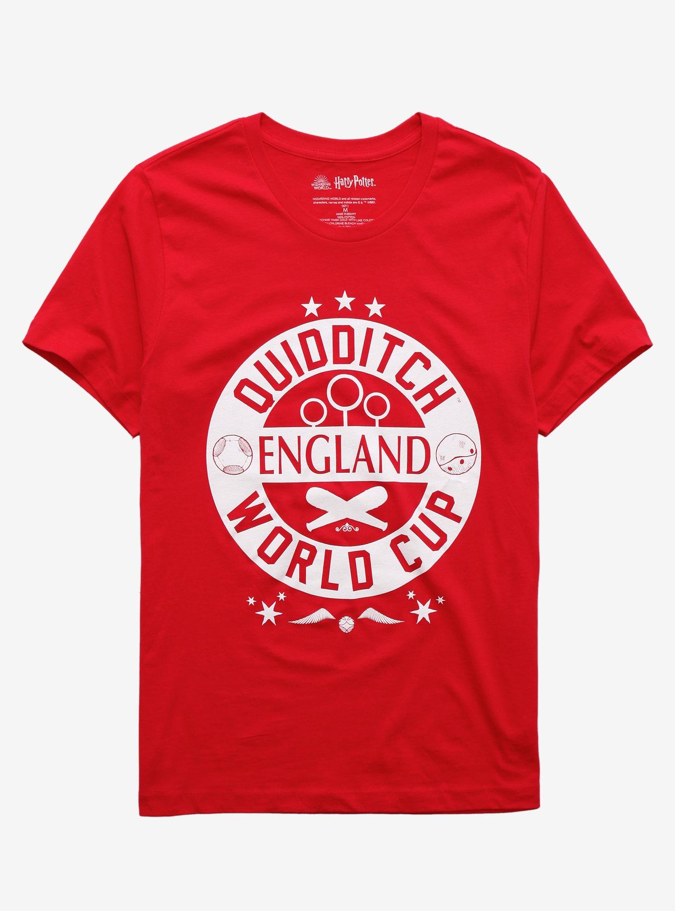 Harry Potter Quidditch World Cup England TShirt BoxLunch Exclusive